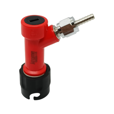 Disconnect Out Liquid Pin Lock - 1/4" Threaded (Black)