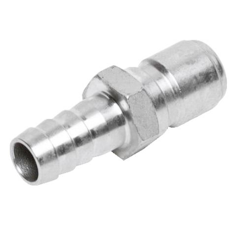 Male Stainless Steel Quick Disconnect with 1/2” Barb C920 kromedispense