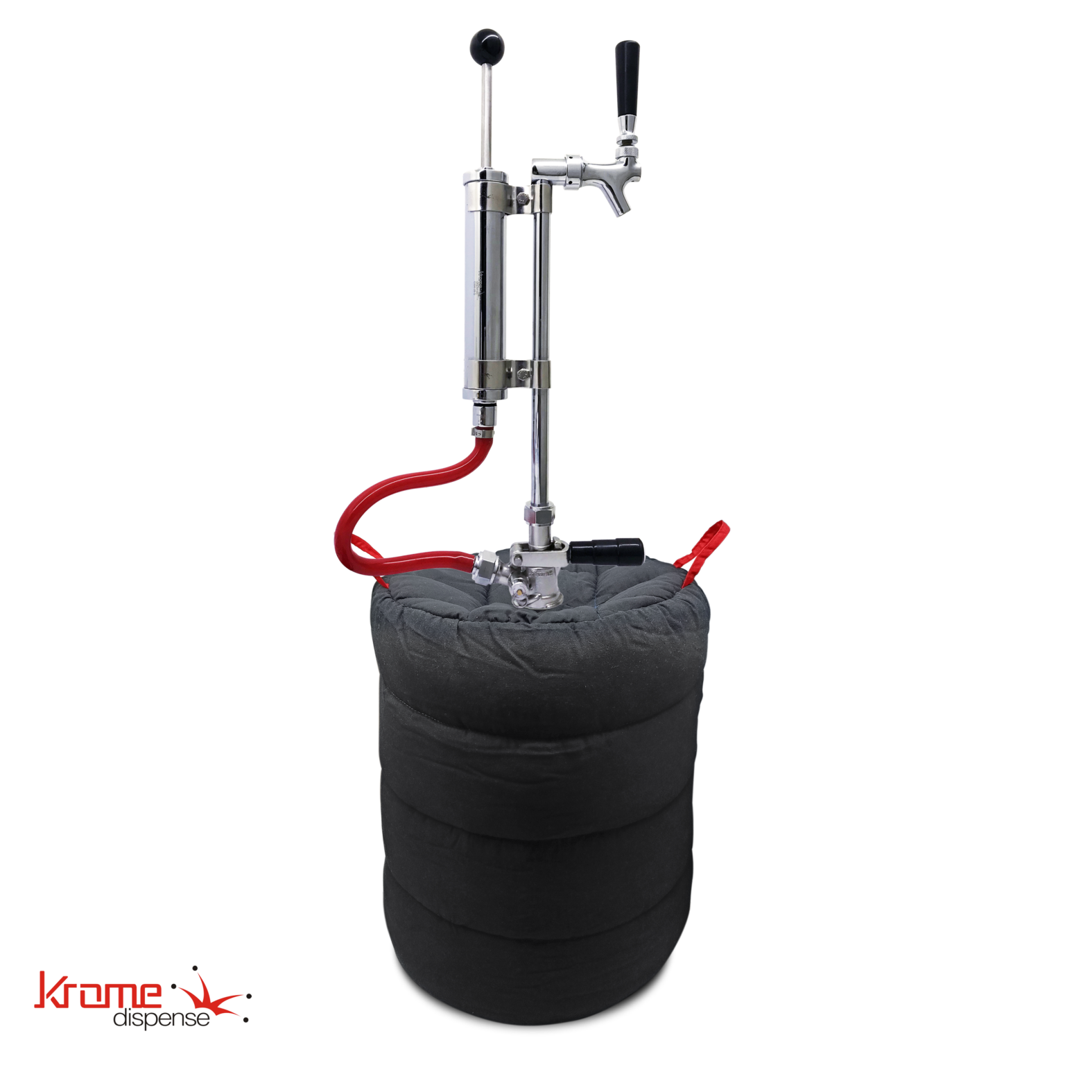 Slim Beer Keg Cooler Jacket Krome Dispense