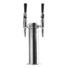 Nitro Coffee Tower - 2 Faucets - SS Polished - Air Cooled C1013 kromedispense