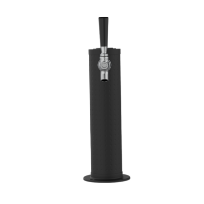 Black Matte Single Faucet Tower