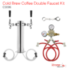 Cold Brew Coffee Double Faucet Kit C3096 kromedispense