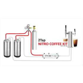 2 tap Nitro Coffee Kit