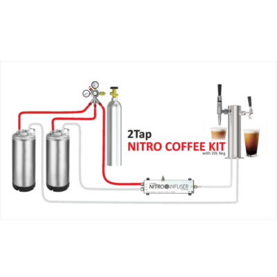 2 tap Nitro Coffee Kit