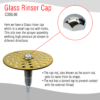 Glass Rinser Cap C306.06x1 kromedispense