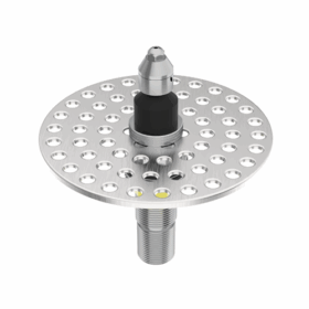 Spin-Spray Glass Rinser With Extender and Spin-Spray