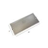 18" x 8" Surface Drip Tray - Brushed Stainless - With Drain C625 kromedispense