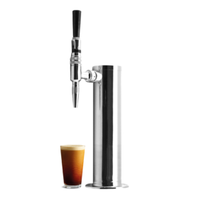 Nitro Coffee Tower - 1 Faucet - SS Polished - Air Cooled C1014 kromedispense