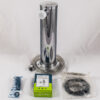 3" Column Beer Illuminated Tower -1 Faucet - SS Polished - Air Cooled C553 Kromedispense
