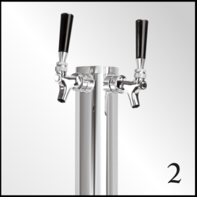 Two Tap Beer Towers