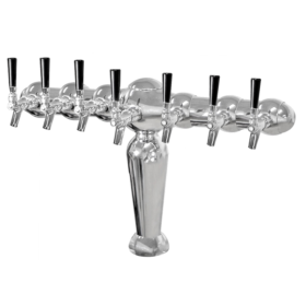 Inspire Tower -7 Faucets – Chrome Plated Brass – Glyco Cold Technology C1527 Kromedispense