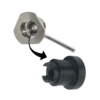 Repair Kit for Cleaning adapter key keg Coupler to US Sankey D C2066.50 kromedispense