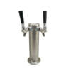 Deluxe Double Faucet Tower Kegarator Conversion Kit – No Tank C3110 kromedispense