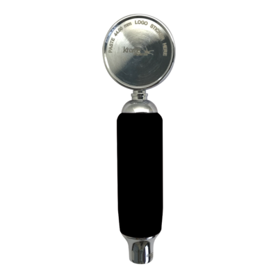 Black Plastic Faucet Handle With Badge Holder C371 Kromedispense
