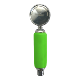 Green Plastic Faucet Handle With Badge Holder C375 Kromedispense