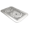 14” x 9″ Flush Mount Drip Tray With Rinser – Brushed Stainless C4033 Kromedispense