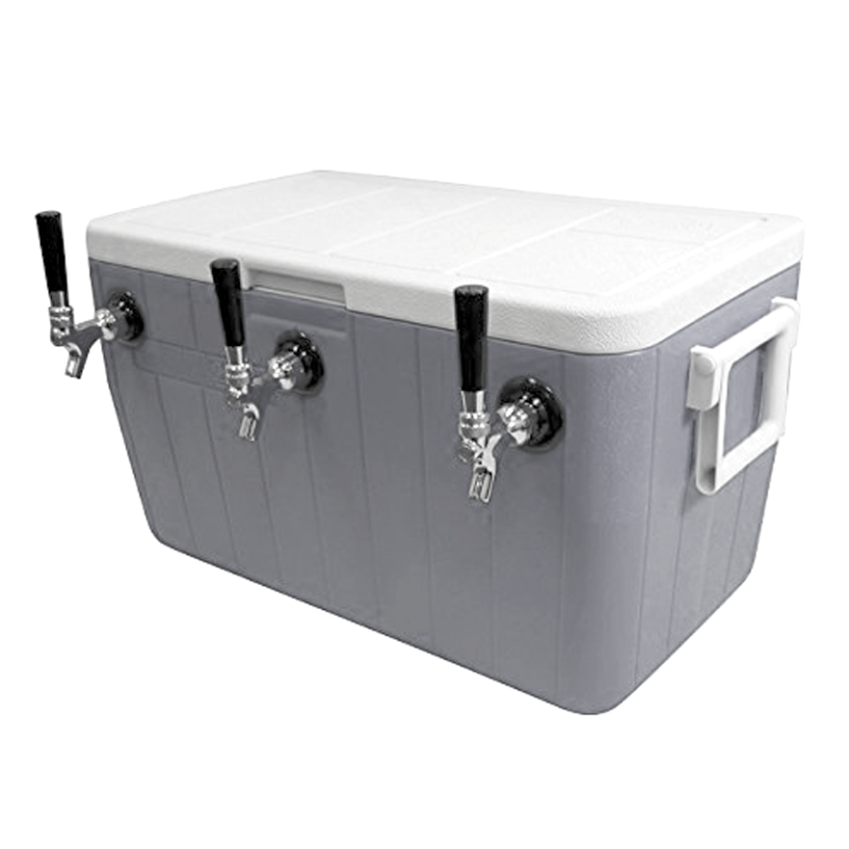 Krome Dispense » 100Qt. Jockey Box Coil Cooler 3 Side & Centre