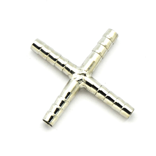 Barbed Hose Cross fitting