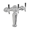 Inspire Tower - 3 Faucets - Chrome Plated Brass - Glyco Cold Technology (US TAP) C532 Kromedispense