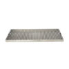 20" X 8" Surface Drip Tray - Brushed Stainless - With Drain C627 kromedispense