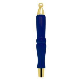 Mini Pub Style Handle with Gold fittings - Navy Blue