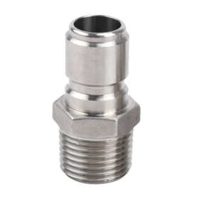 1/2”MPT Threaded Stainless Steel Male Quick Disconnect C752 kromedispense