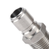 1/2”MPT Threaded Stainless Steel Male Quick Disconnect C752 kromedispense