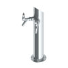 3″ Taper Cut Tower – 2 Faucets – SS Polished – Glyco Cold Technology-C827